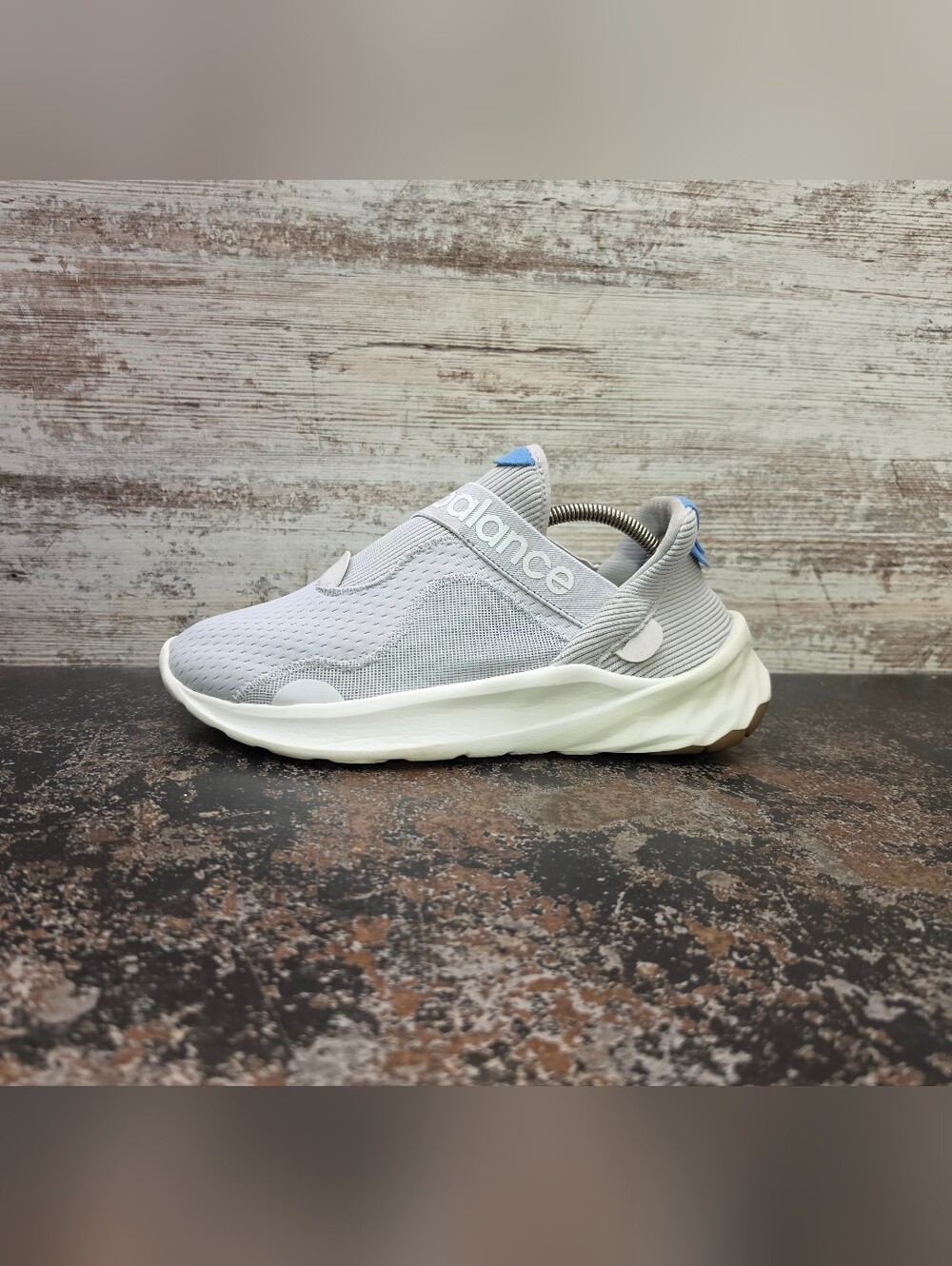 New Balance Roav RMX Athletic Shoes Mens Sz 9.5 Womens Sz 11 Used Gray Mesh